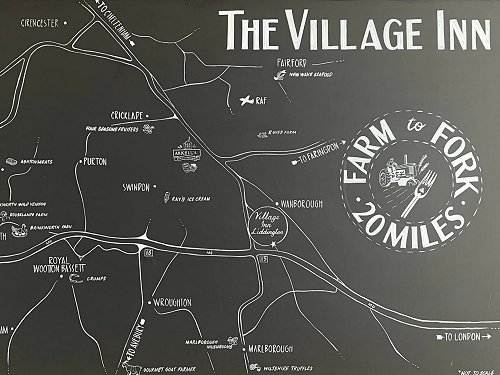 About the people who supply the food at The Village Inn at Liddington pub, Swindon